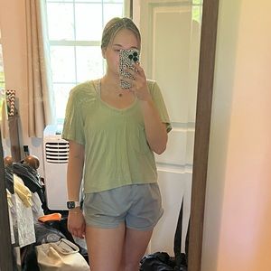 Sage green altard state slightly cropped tshirt